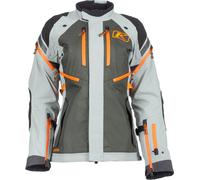 Klim Artemis, textile jacket Gore-Tex women S Light Grey/Dark Grey/Orange