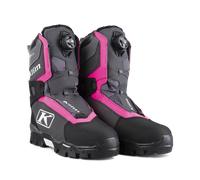 Klim Aurora GTX BOA 2023 Ladies Snowmobile Boots, black-pink, size 43 for Women