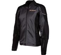 Klim Avalon, textile jacket women L Black/Dark Grey
