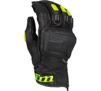 Klim Badlands Aero Pro Short 2026 perforated Motorcycle Gloves, black/neon yellow, size XL