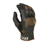 Klim Badlands Aero Pro Short 2024 Motorcycle Gloves, black-brown, size M for Men