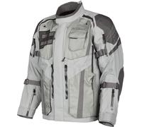 Klim Badlands Pro 2023 Motorcycle Textile Jacket, grey, size 2XL for Men