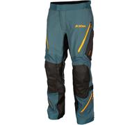 Klim Badlands Pro 2023 Motorcycle Textile Pants, blue/green, size 38