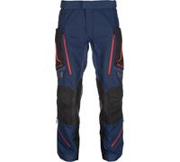 Klim Badlands Pro Rogue Gore-Tex Motorcycle Textile Pants, blue/red, size Short 30