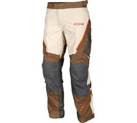 Klim Badlands Pro, textile pants Gore-Tex Short 34 Light Brown/Beige/Grey/Orange
