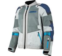 Klim Baja Mesh Motorcycle Textile Jacket, grey-blue, size M for Men
