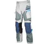 Klim Baja Mesh Motorcycle Textile Pants, grey/blue, size 32