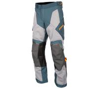 Klim Baja S4 Motorcycle Textile Pants, blue-orange, size 36