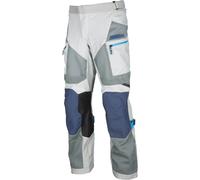 Klim Baja S4, textile pants 34 Light Grey/Dark Blue/Blue