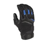 Klim Baja S4 perforated Motorcycle Gloves, black-blue, size M