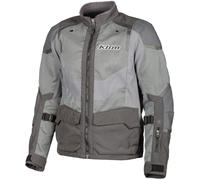Klim Baja S4 Motorcycle Textile Jacket, light grey/dark grey, size XXL