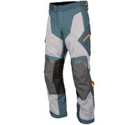 Klim Baja S4 Motorcycle Textile Pants, blue/orange, size 36