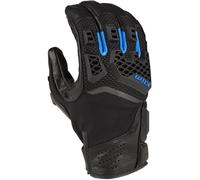Klim Baja S4 perforated Motorcycle Gloves, black/blue, size L