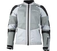 Klim Baja Mesh Motorcycle Textile Jacket, grey/black, size S