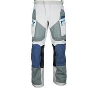 Klim Baja S4, textile pants 30 Light Grey/Dark Blue/Blue