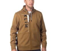 Klim Barracks Zip Hoodie, brown, size M
