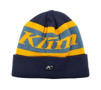Klim Belmont Point Beanie Dress Blues/SaffronOnesize Dress Blues,Saffron