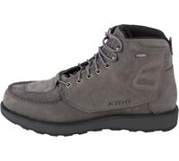 Klim Blak Jak GTX Gore-Tex Leather Motorcycle Boots, dark grey, size 12 (46)