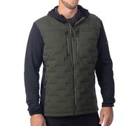 Klim Boulder Stretch Down Hybrid Jacket, black-green, size L for Men