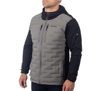 Klim Boulder Stretch Down Hybrid Jacket, grey/black, size XL