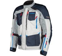 Klim Carlsbad Gore-Tex Motorcycle Textile Jacket, grey/blue, size XXL