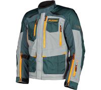 Klim Carlsbad Gore-Tex Motorcycle Textile Jacket, light grey/green, size S
