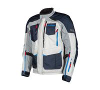 Klim Carlsbad Gore-Tex Motorcycle Textile Jacket, grey-blue, size L