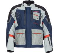 Klim Carlsbad Rogue Gore-Tex Motorcycle Textile Jacket, red-blue, size M for Men