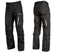 KLIM CARLSBAD STEALTH BLACK LAMINATED GORETEX WATERPROOF MOTORCYCLE PANTS SHORT