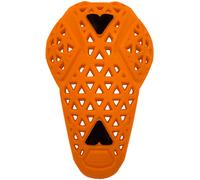 Klim D3O LP 1 HL Motorcycle Knee/Elbow Protectors, orange, One size