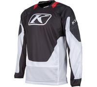 Klim Dakar 2025 Motocross Jersey, black-white-red, size 2XL for Men