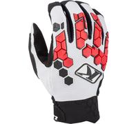 Klim Dakar Motocross Gloves, black-white, size L for Men