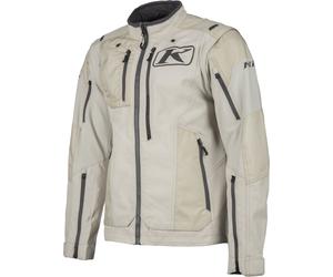 Klim Dakar Motorcycle Textile Jacket, beige, size XL for Men