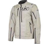 Klim Dakar Motorcycle Textile Jacket, beige, size XL for Men