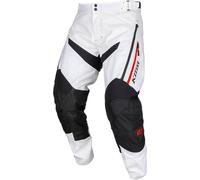 Klim Dakar, textile pants 40 White/Black/Red
