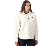 Klim Darby Canyon Ladies Fleece Shirt Jacket, white, size M