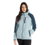 Klim Darby Canyon, zip hoodie women L Light Blue/Petrol