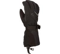 Klim Ember Gauntlet Ladies Snowmobile Gloves, black/black, size L