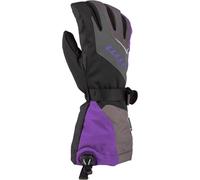 Klim Ember Gauntlet Ladies Snowmobile Gloves, black-purple, size S for Women