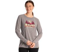 Klim Estelle Tri-Blend Ladies Long Sleeve Shirt, grey, size M for Women