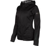 Klim Evolution Ladies Zip Hoodie, black, size XL for Women