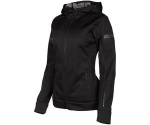 Klim Evolution Youth Girls Zip Hoodie, black, size XL