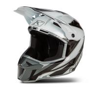 Klim F3 Lighting Carbon Motocross Helm, grey-white, size S for Men