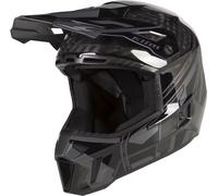 Klim F3 Carbon Pro Ascent, motocross helmet XS Black/Dark Grey