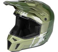 Klim F3 Carbon Pro, motocross helmet XL Light Green/Dark Green
