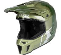 Klim F3 Carbon Pro, motocross helmet S Light Green/Dark Green