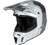 Klim F3 Carbon Pro, motocross helmet S Silver/Grey