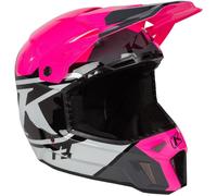 Klim F3 Disarray Motocross Helmet, pink/grey, size XXL (62/63)