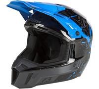Klim F3 Recoil Motocross Helmet, black-blue, size M for Men