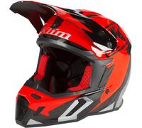Klim F5 AMP Motocross Helmet, black-red, size XL for Men
